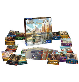 Hutter Rising Cultures Brettspiel – Strategie & Aufbau für 2-4 Spieler ab 12