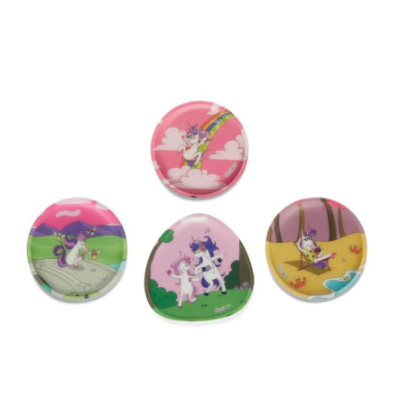 ergobag cubo Schulranzen- Set KuntBärbuntes Einhorn