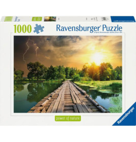 Ravensburger Puzzle Mystisches Licht 1000 Teile – Power of Nature Edition, Premium Qualität ab 14 J.