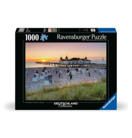 Ravensburger Puzzle Ostseebad Ahlbeck, Usedom 1000 Teile – Deutschland Collection Premium ab 14 J.