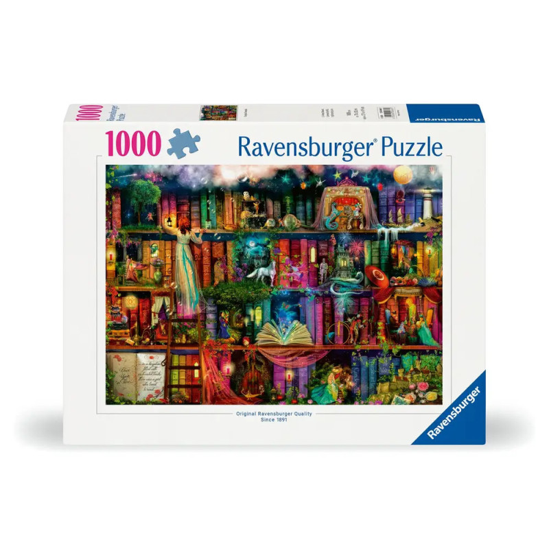 Ravensburger Puzzle Magische Märchenstunde 1000 Teile | Zauberhafte Fantasywelt