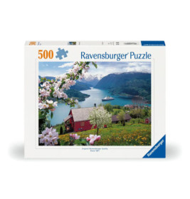 Ravensburger Puzzle Skandinavische Idylle 500 Teile | Entspannung pur ab 12 Jahren