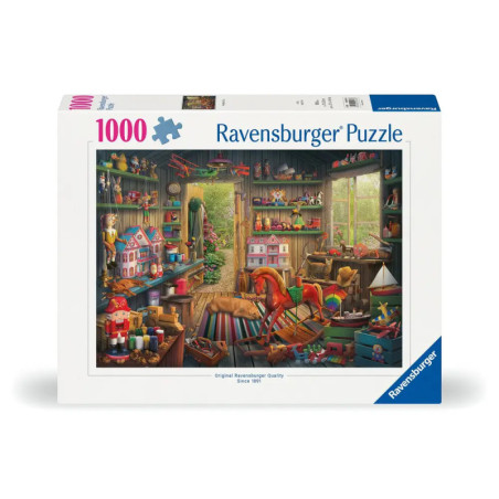 Ravensburger Puzzle 'Spielzeug von damals' 1000 Teile – Nostalgisches Wimmelbild