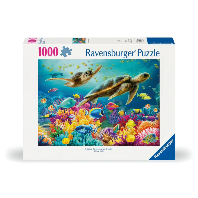 Ravensburger Puzzle 'Blaue Unterwasserwelt' 1000 Teile – Faszination Ozean
