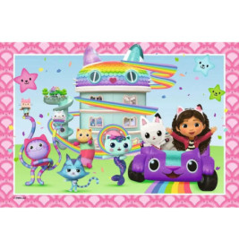 Ravensburger Puzzle Gabby's Dollhouse: Bereit zu Feiern – 2x24 Teile Set