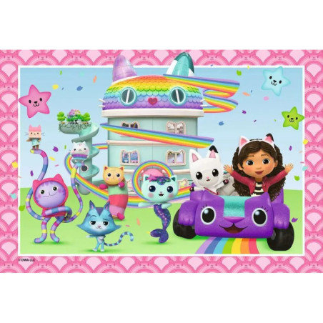 Ravensburger Puzzle Gabby's Dollhouse: Bereit zu Feiern – 2x24 Teile Set