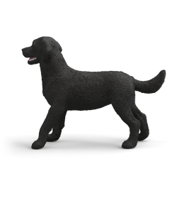 Schleich® Schwarze Labrador Retriever Hündin Figur 14923 | Handbemalt | Für Kinder ab 3 Jahren | Farm World