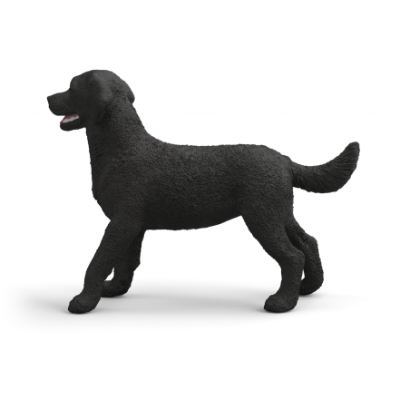 Schleich® Schwarze Labrador Retriever Hündin Figur 14923 | Handbemalt | Für Kinder ab 3 Jahren | Farm World