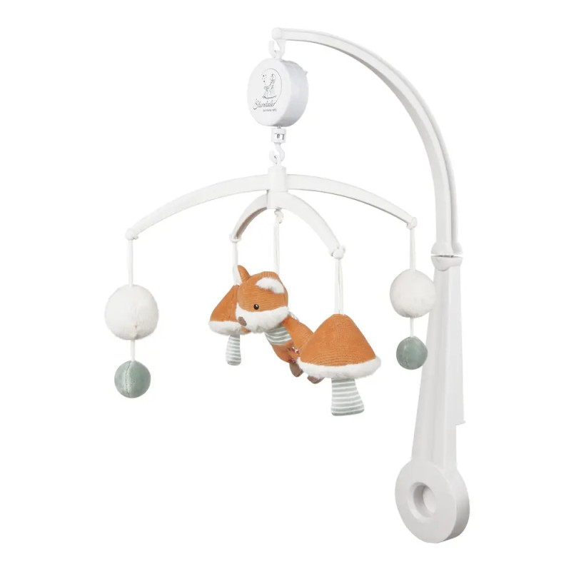 Sterntaler Baby Mobile 'Filou' – Melodien & Drehen für Babybett | Ab 0 Monate