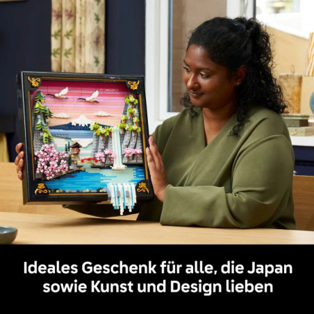 LEGO® Art Japanische Kirschblütenlandschaft (31218) – 3D Wandbild für Ruhe & Harmonie