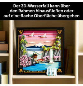 LEGO® Art Japanische Kirschblütenlandschaft (31218) – 3D Wandbild für Ruhe & Harmonie