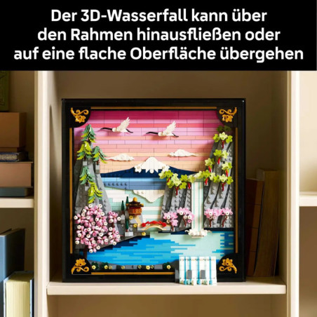 LEGO® Art Japanische Kirschblütenlandschaft (31218) – 3D Wandbild für Ruhe & Harmonie