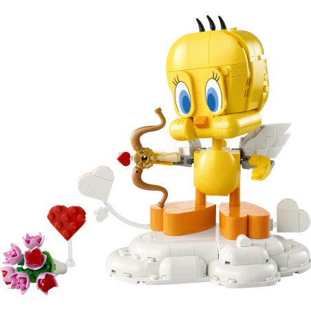 LEGO® Iconic Liebesbote Tweety 40824 – Dekoratives Geschenk für Looney Tunes Fans, 12+