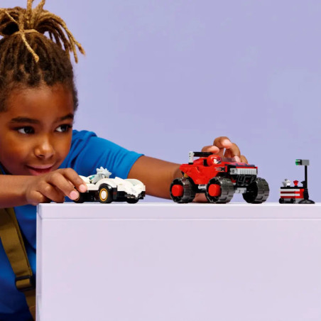 LEGO® Sonic the Hedgehog 'Silver's Auto vs. Knuckles' Monstertruck' (77118) – Action Set