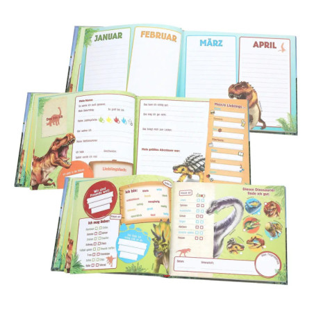 Dino World Freundebuch