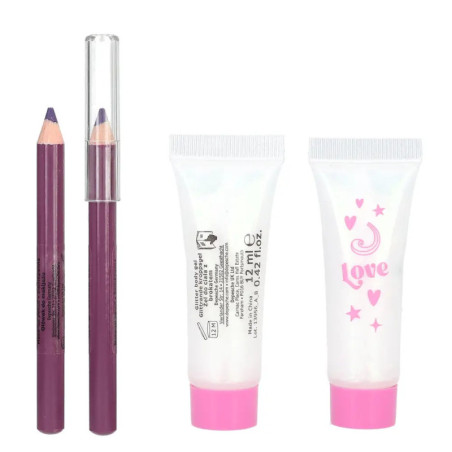Depesche TOPModel Schminkset BEAUTY and ME – Kinderfreundliches Make-up für kreative Looks
