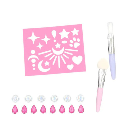 Depesche TOPModel Schminkset BEAUTY and ME – Kinderfreundliches Make-up für kreative Looks