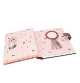 Depesche Miss Melody Tagebuch mit Code und Sound – Pferde-Design & Geheimcode