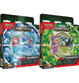 AMIGO Pokémon Deluxe Kampfdeck Maskagato-ex / Bailonda-ex – Deutsch, ab 6 Jahren