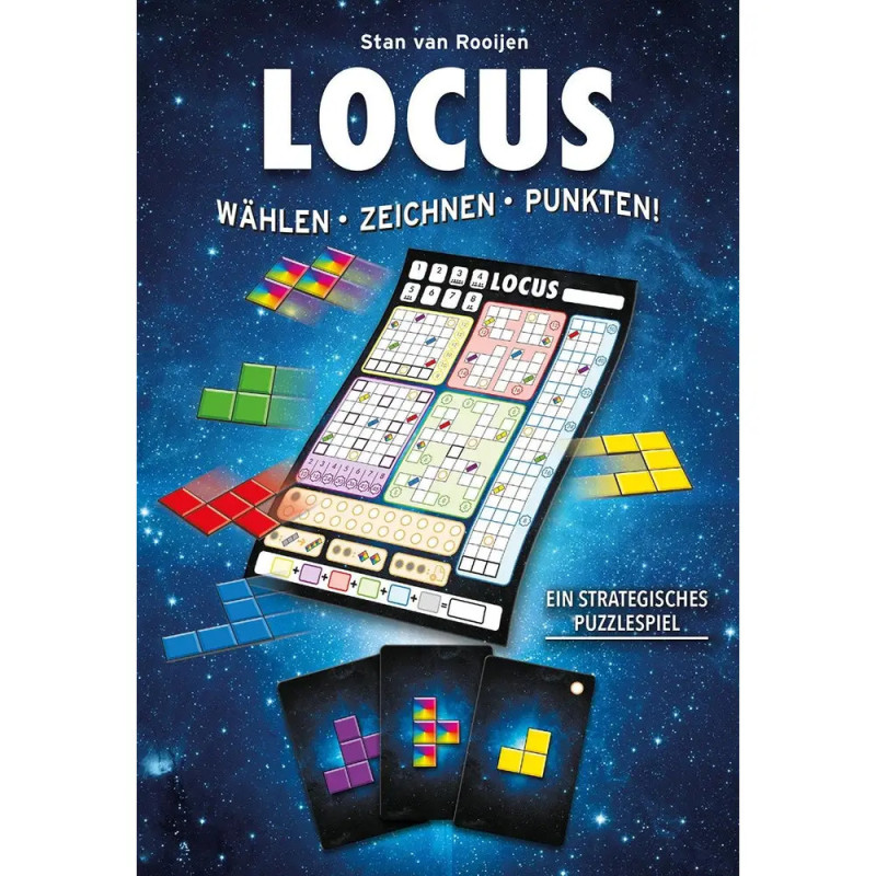 Asmodee™ Locus – Faszinierendes strategisches Brettspiel für Denker