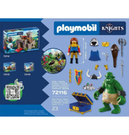 Troll mit Löwenritterschatz