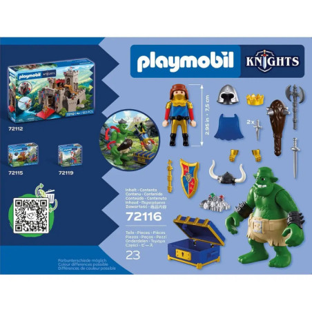 Troll mit Löwenritterschatz