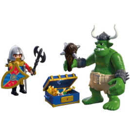 Troll mit Löwenritterschatz