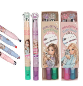 TOPModel Textmarker und Stempelroller