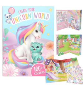 Depesche Ylvi Create your Unicorn World Malbuch – Magische Einhörner gestalten