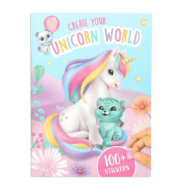 Depesche Ylvi Create your Unicorn World Malbuch – Magische Einhörner gestalten