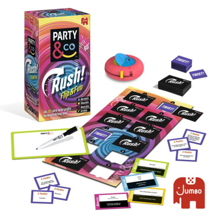 Jumbo Party & Co. Rush – Das schnelle Partyspiel für Freunde ab 14 Jahren