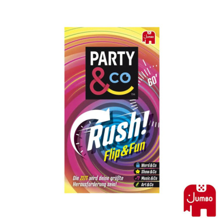 Jumbo Party & Co. Rush – Das schnelle Partyspiel für Freunde ab 14 Jahren