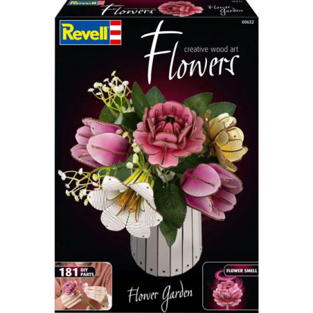 Revell Flower Garden Holzblumen – Dein blühender Garten für Zuhause