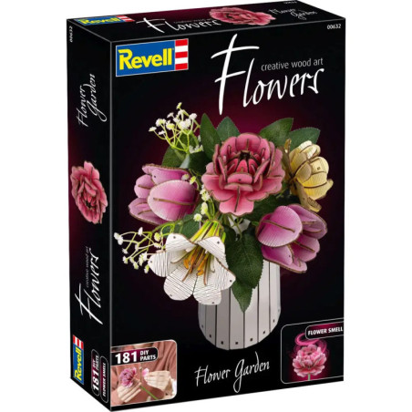 Revell Flower Garden Holzblumen – Dein blühender Garten für Zuhause