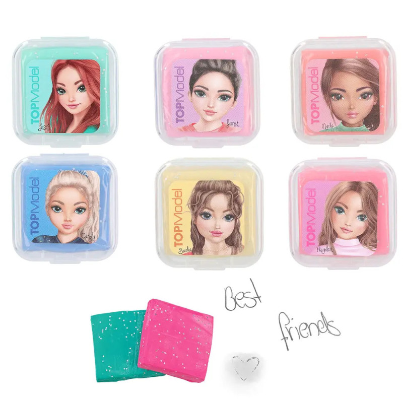 TOPModel Knetradiergummi mit Glitter