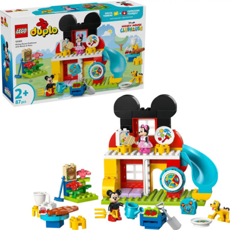 LEGO Duplo Micky Maus Wunderhaus mit Minnie und Pluto (10465) – Bausteine ab 2 Jahren