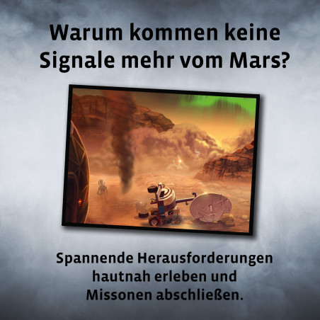 KOSMOS Adventure Game: Mission Mars – Interaktives Weltraumabenteuer & Rätselspaß ab 12 J.