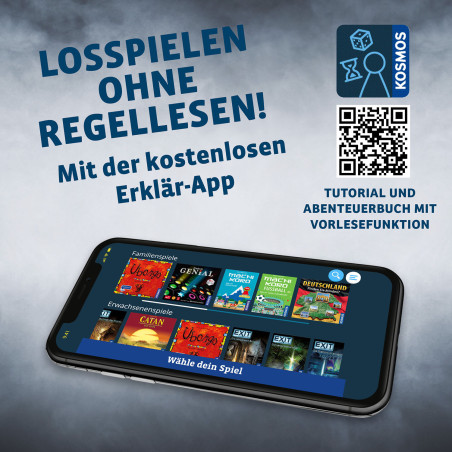 KOSMOS Adventure Game: Mission Mars – Interaktives Weltraumabenteuer & Rätselspaß ab 12 J.