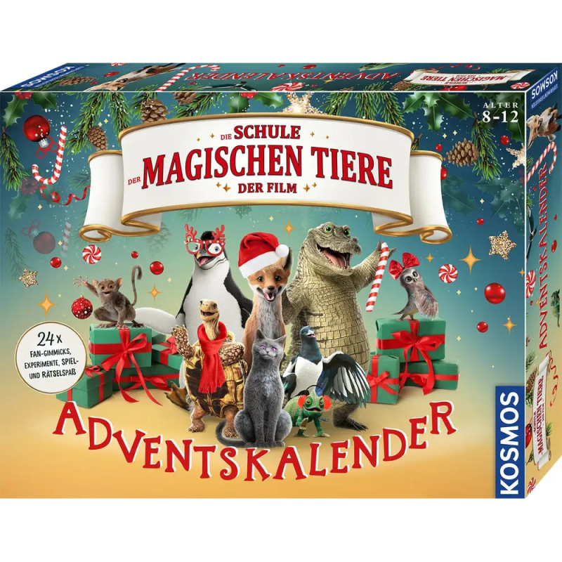 KOSMOS Schule der magischen Tiere Adventskalender 2026 – Zauberhafte Überraschungen ab 6 J.