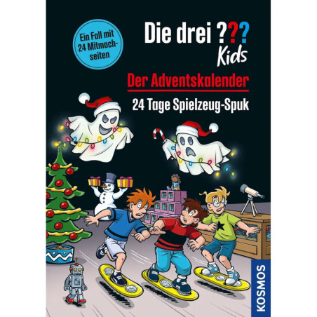 KOSMOS Die drei ??? Kids Adventskalender 2026 – Detektivgeschichten & Rätsel ab 6 J.