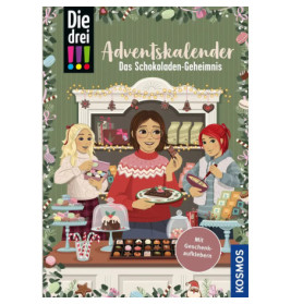 KOSMOS Die drei !!! Adventskalender 2026 – Detektiv-Abenteuer & Rätsel für Fans.