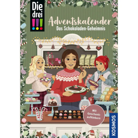 KOSMOS Die drei !!! Adventskalender 2026 – Detektiv-Abenteuer & Rätsel für Fans.