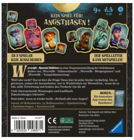 Ravensburger Werwölfe Special Edition – Packendes Rollenspiel ab 10 Jahren (24897)