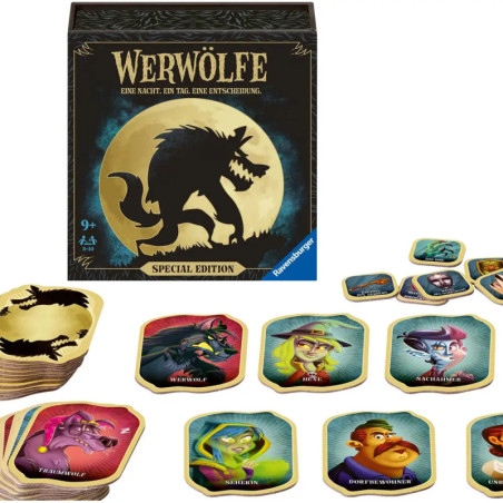 Ravensburger Werwölfe Special Edition – Packendes Rollenspiel ab 10 Jahren (24897)