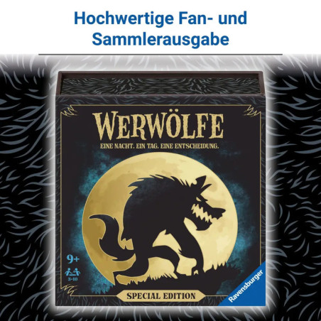 Ravensburger Werwölfe Special Edition – Packendes Rollenspiel ab 10 Jahren (24897)