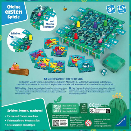 Matsch Quatsch von Ravensburger – Lustiges Kinderspiel ab 4 Jahren