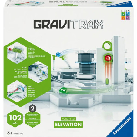 Ravensburger GraviTrax Action-Set Elevation – Erweitere deine Kugelbahn mit Höhenelementen