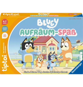 Ravensburger tiptoi® Bluey Aufräum-Spaß – Interaktives Lernspiel für Kinder ab 3 Jahren