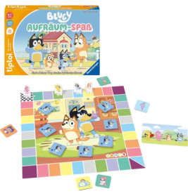 Ravensburger tiptoi® Bluey Aufräum-Spaß – Interaktives Lernspiel für Kinder ab 3 Jahren