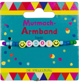 Mutmach-Armband - Bunte Geschenke, sort.